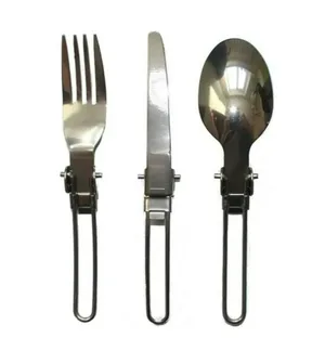 Набор TOURIST 3 столовых предмета (нож, ложка, вилка)