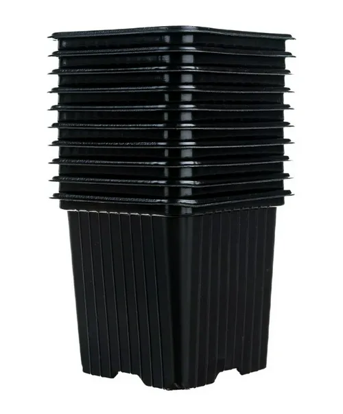 Горшочек для рассады Россия 70х70x65 мм полистирол  10 шт.