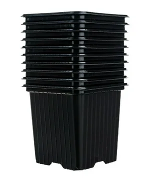 Горшочек для рассады Россия 70х70x65 мм полистирол  10 шт.