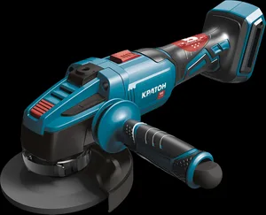 Машина шлифовальная угловая аккумуляторная бесщеточная КРАТОН AGB18DC-125-OFA (без АКБ и ЗУ)