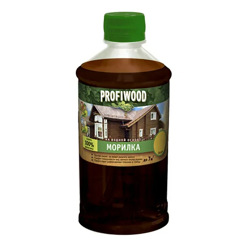 Морилка Profiwood на водной основе, орегон, 0,5л