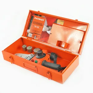 Аппарат сварочный для пласт труб PATRIOT PW 100 The One, 600W,3 насадки (20-32),стойка,отвертка, мет кейс