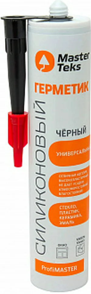 Герметик сил Master Teks Profi Master универсальный черный  290мл.