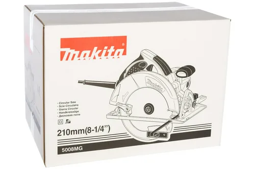 Пила дисковая MAKITA 5008 MG, 1800Вт, 210мм, подсветка