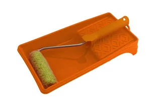 Набор АКОР  "для работ с Эмалями": мини-валик 110мм + ванночка 15х29см