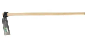 Кетмень цельнокованый Сибртех ресс.-пружин. сталь, дер. черенок 175х265х900