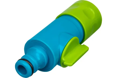 Соединитель PALISAD LUXE, быстросъёмный, пластик, штуцерный с переключателем