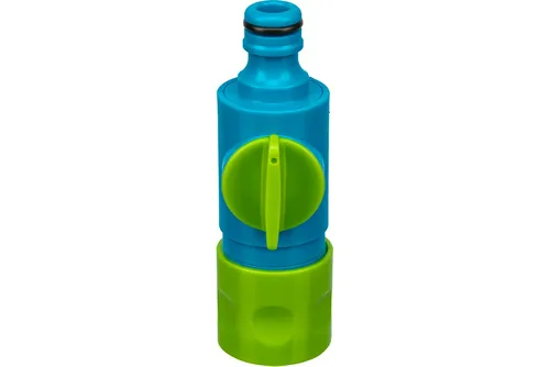 Соединитель PALISAD LUXE, быстросъёмный, пластик, штуцерный с переключателем