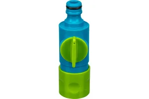 Соединитель PALISAD LUXE, быстросъёмный, пластик, штуцерный с переключателем