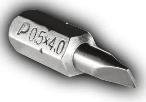 Бит BOSCH ECO, LS 0,5x4,0, 25мм