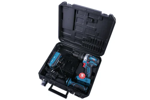 Дрель-шуруповерт ударная аккумуляторная бесщеточная КРАТОН  BICD18-90N-OFA SET  (АКБ 4,0А·ч; ЗУ + кейс)