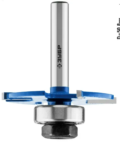 Фреза ЗУБР Профессионал горизонтально-пазовая, 50.8x3 мм, хвостовик 8 мм