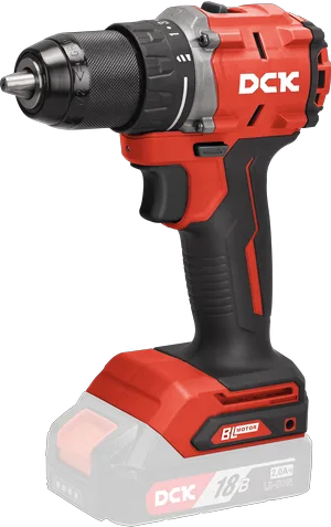 Дрель-шуруповерт аккум бесщеточная ударная DCK KDJZ2060i, 18В, 60нм, без Акб и З/У