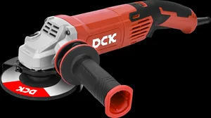 Машина шлифовальная угловая DCK KSM05-125E, 1500Вт, 0-11800 об/мин. 125мм, пл.пуск, эл.стаб. об, анти-рестарт.