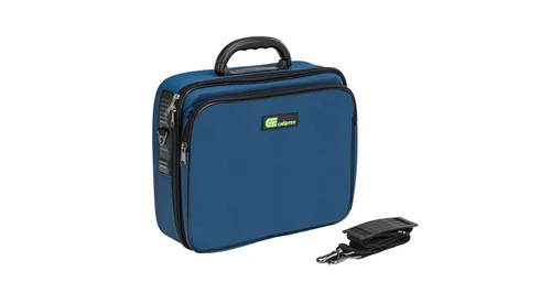 Кейс монтера СИБРТЕХ, 365х300х110 мм, 10 карманов, наплечный ремень