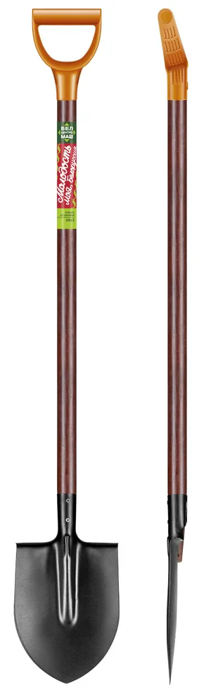 Лопата штыковая ЦИ БелЦентроМаш 0915 дер. черенок