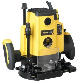 Фрезер Hanskonner HRE1120CP, 2000Вт, цанга 6/8/12мм, пл.пуск, 12000-23000 об/мин