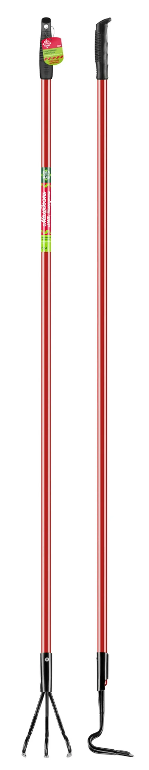 Культиватор БЦМ 3-х рогий, с черенком, 120х1660 мм 