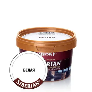 Шпатлевка HUSKY по дереву, белая 0,4кг (-20)