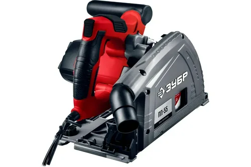 Пила дисковая погружная ЗУБР ПП-55Н, 1200Вт, 165мм, 5000об/мин, шина 1,4м в комплекте