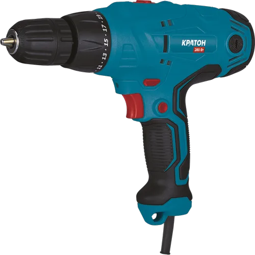 Дрель-шуруповерт сетевая Кратон ESDD-280/24 2S