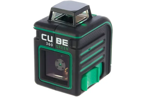 Комплект лазерный уровень ADA CUBE 360 GREEN Professional Edition+ штатив + Лазерный дальномер ADA COSMO 50