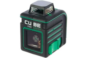 Комплект лазерный уровень ADA CUBE 360 GREEN Professional Edition+ штатив + Лазерный дальномер ADA COSMO 50