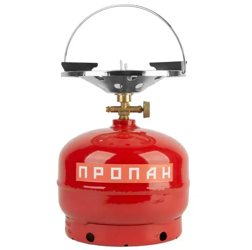 Плита газовая (Таганок) NOVOGAZ Дачник, с баллоном 7,2 л.