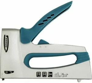 Степлер GROSS мебельный, алюминиевый корпус,регулировка удара, тип скобы 13, 53, 300, 6-16мм