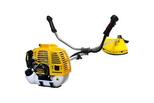 Триммер бензиновый Champion T333S-2, 900 Вт  нож, леска, состоит из 2 частей