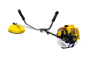 Триммер бензиновый Champion T333S-2, 900 Вт  нож, леска, состоит из 2 частей