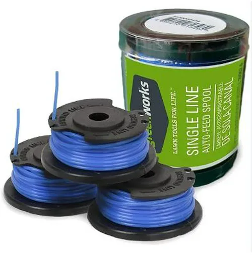 Головки косильные Greenworks,  (для 2107207SA), 3шт.