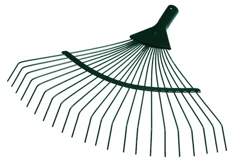 Грабли веерные РемоКолор б/ч, проволочные, метал. основа, 18 зубьев