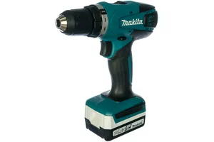 Дрель-шуруповерт аккум MAKITA DF347DWLE 14.4В,2х1.5АчLi-ion,БЗП-10мм чем,фонарь,G-серия