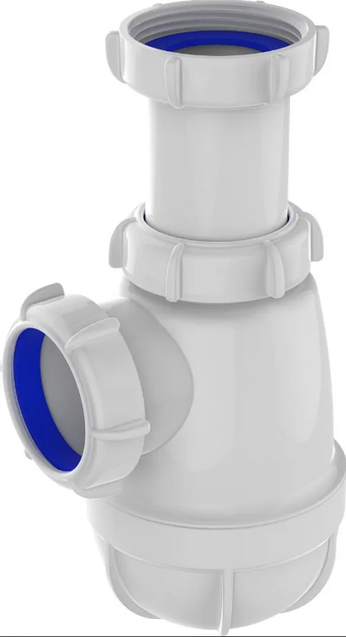 Сифон Aquant для кухни 1 1/2"х40 без выпуска