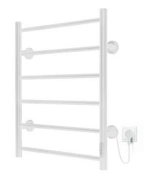 Полотенцесушитель электрический I-TECH, JAZZ, 80 Вт, 53х68, белый глянцевый, таймер, прав., П6