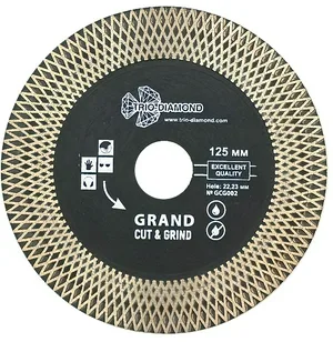 Диск алмазный TRIO-DIAMOND Grand Cut & Grind 125*22,23, турбо.