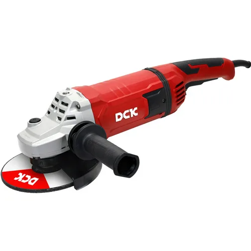 Машина шлифовальная угловая DCK KSM05-230S, 2800Вт, 230мм. пл.пуск, пылезащита, антивибр.