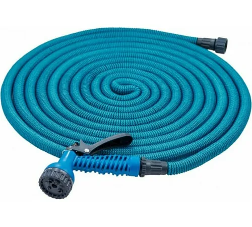 Шланг UNIPUMP ROLL TELESCOPE растягивающийся, 7-режимный пистолет, сединители, 15 м