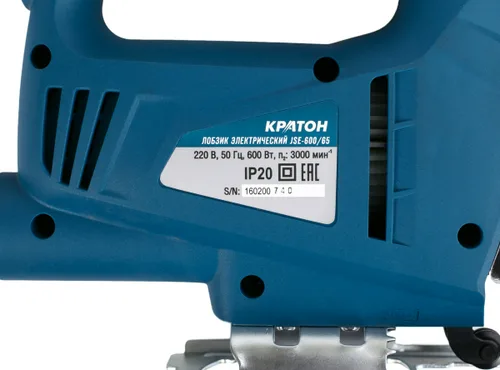 Лобзик электрический Кратон JSE-600/65