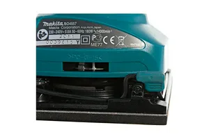 Машина шлифовальная плоск MAKITA BO 4557, 200Вт,114х140мм,14000об\м,ампл-1.5мм,0.9кг,кор,п\сборник,зажим