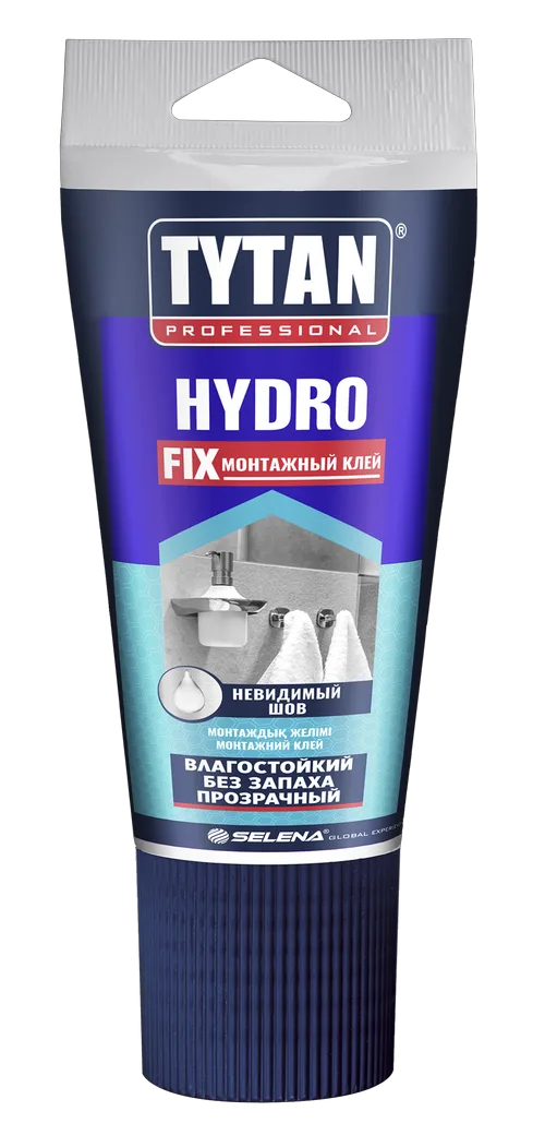 Клей жидкие гвозди TYTAN Professional Hydro Fix акриловый,прозрачный 150мл