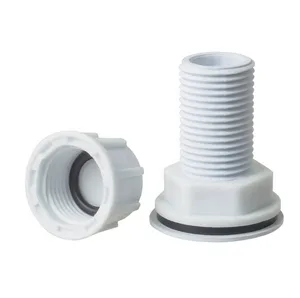 Штуцер врезка в бак (емкость) 3/4", пластиковая, MasterProf