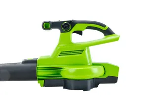Воздуходувка аккумуляторная Greenworks GD40BV, Li-ion, 40 В, 77 м/с, без АКБ и ЗУ, с функцией всасывания