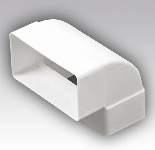 Колено вертикальное пластик 90 град 60х204 ЭРА