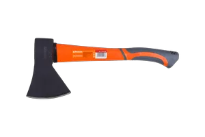 Топор c фиберглассовой обрезиненной рукояткой Кратон 1,0 кг