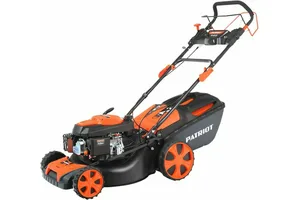 Газонокосилка бензиновая PATRIOT PT 47LS  (3.3 кВт, ширина скащивания 46 см, травосборник 60 л, самоходн.)