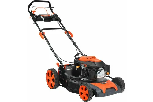 Газонокосилка бензиновая PATRIOT PT 47LS  (3.3 кВт, ширина скащивания 46 см, травосборник 60 л, самоходн.)