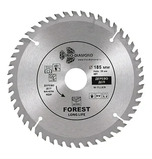 Диск пильный по дереву TRIO-DIAMOND серия Forest 185*30/20/16*48Т