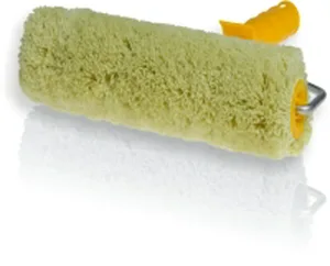 Валик АКОР Эксперт малярный, желтый ворс, 240х6мм